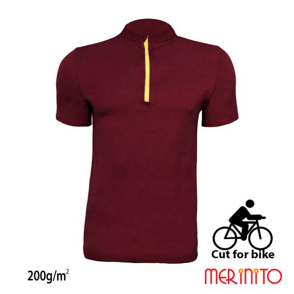 Tricou barbati Merinito Cut For Bike 200g 100% lana merinos