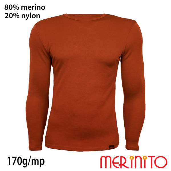 Bluza barbati Merinito 170g lana merinos
